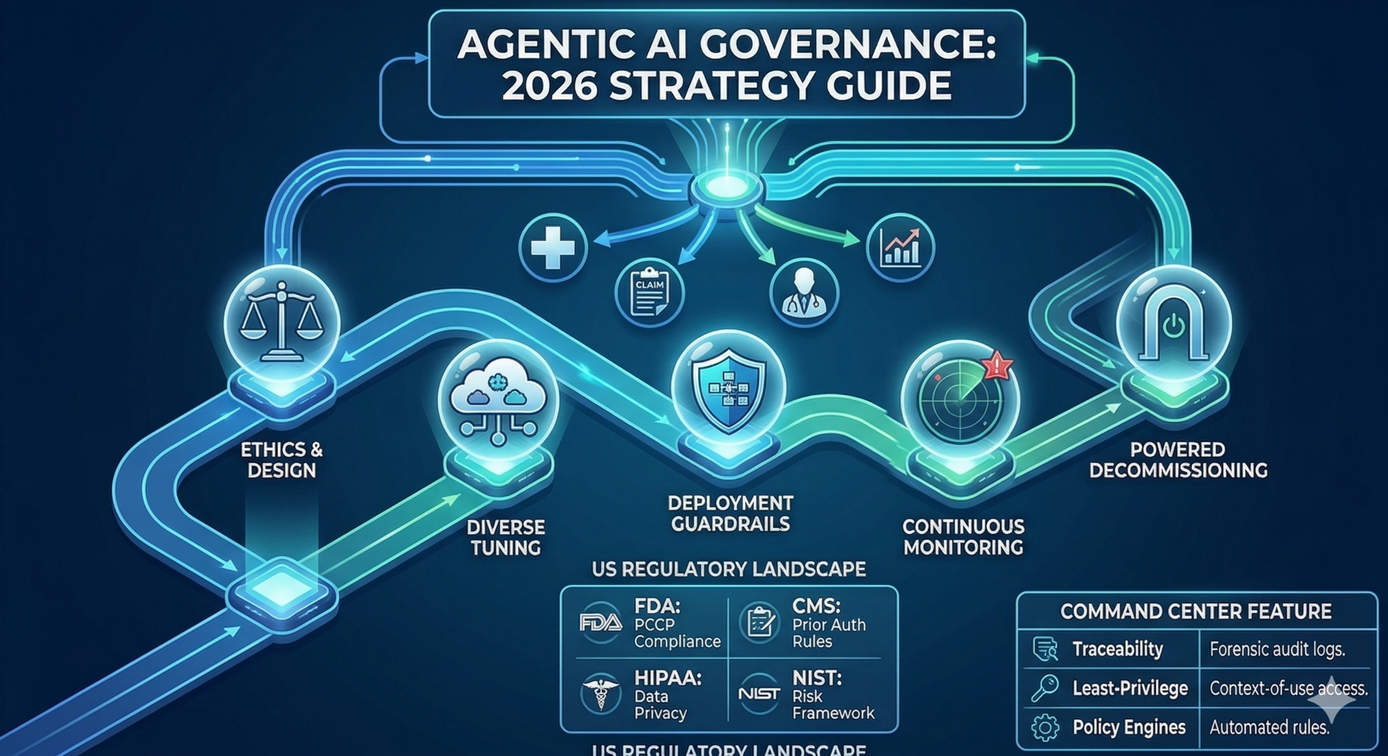 Agentic AI governance & Lifecycle management in healthcare 2026