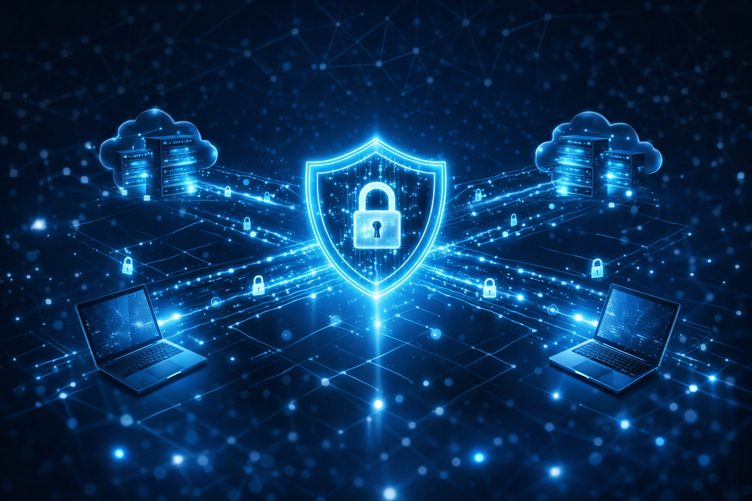 Secure data sharing cybersecurity protection