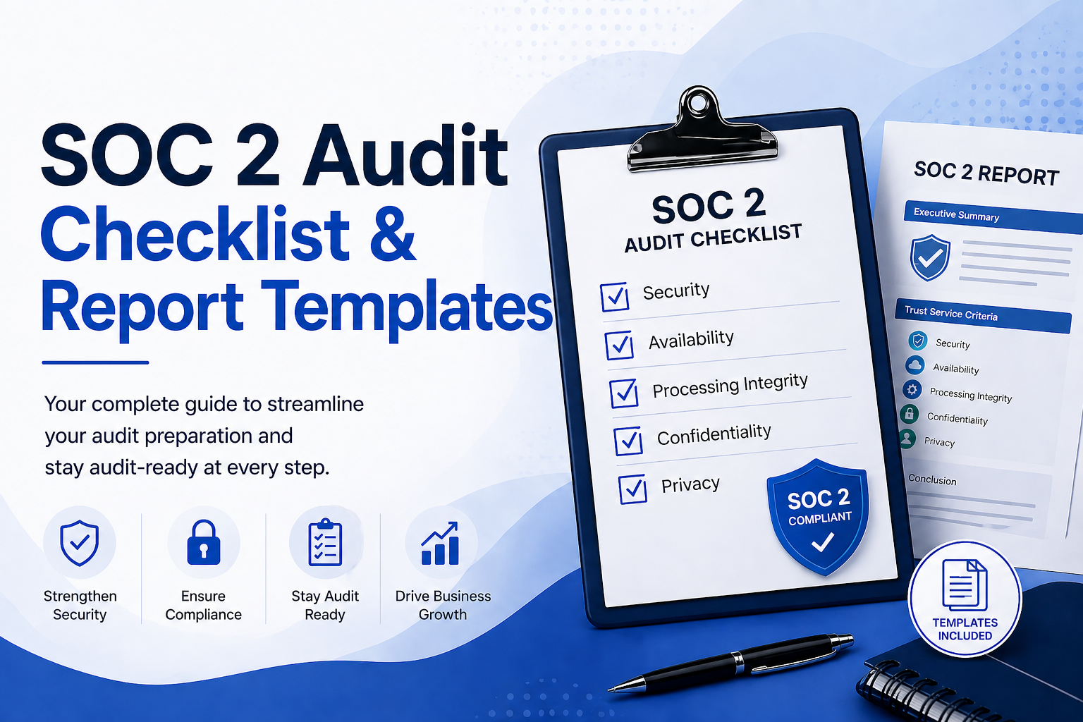 SOC 2 Audit Checklist and Report Templates Complete Guide for 2026